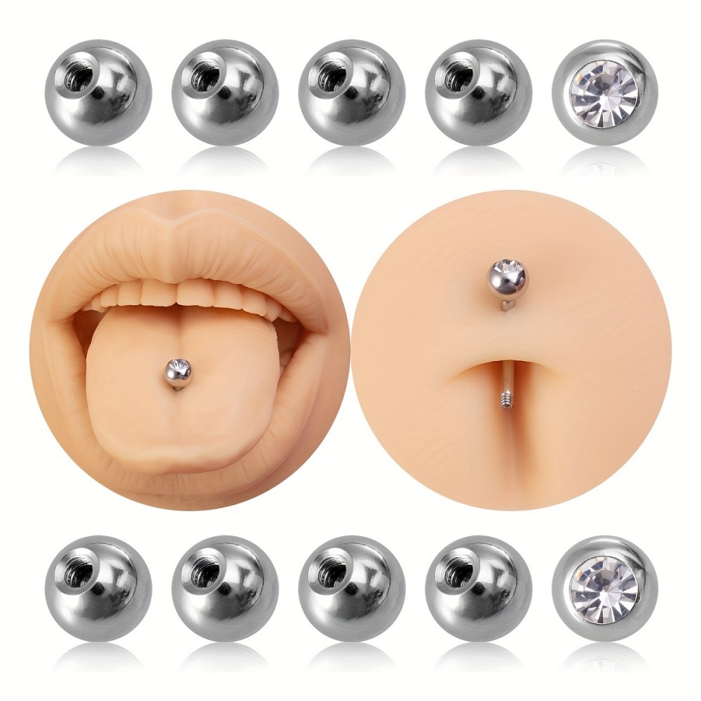Body Jewelry Store - 10 pçs bolas de piercing 3mm