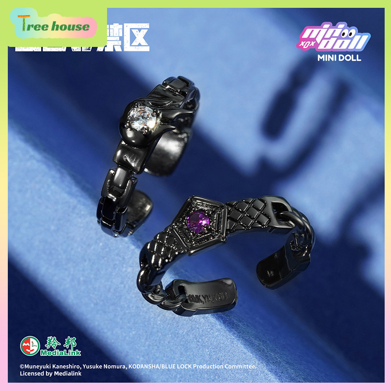 Body Jewelry Organizer - Minidoll Blue Lock Anime Ring Blind