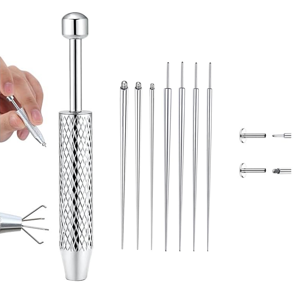 Body Jewelry Tool - Ferramenta Aplicadora de Piercings Cônicos e