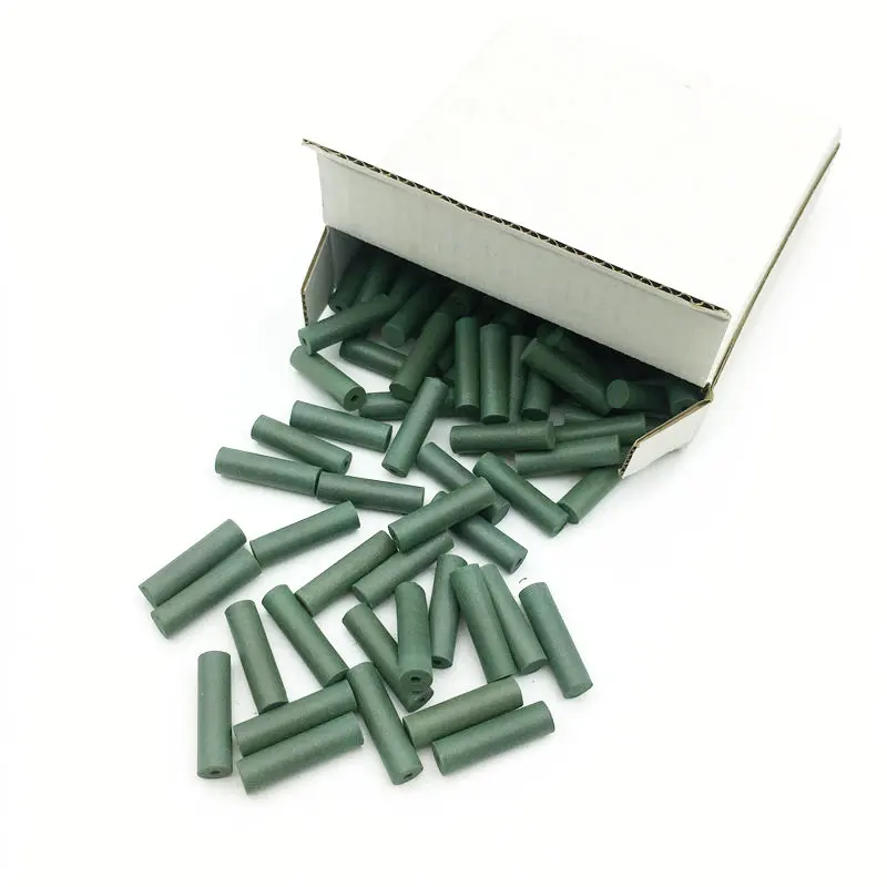Body Jewelry Organizer - 100 pçs/caixa pontos de borracha verde