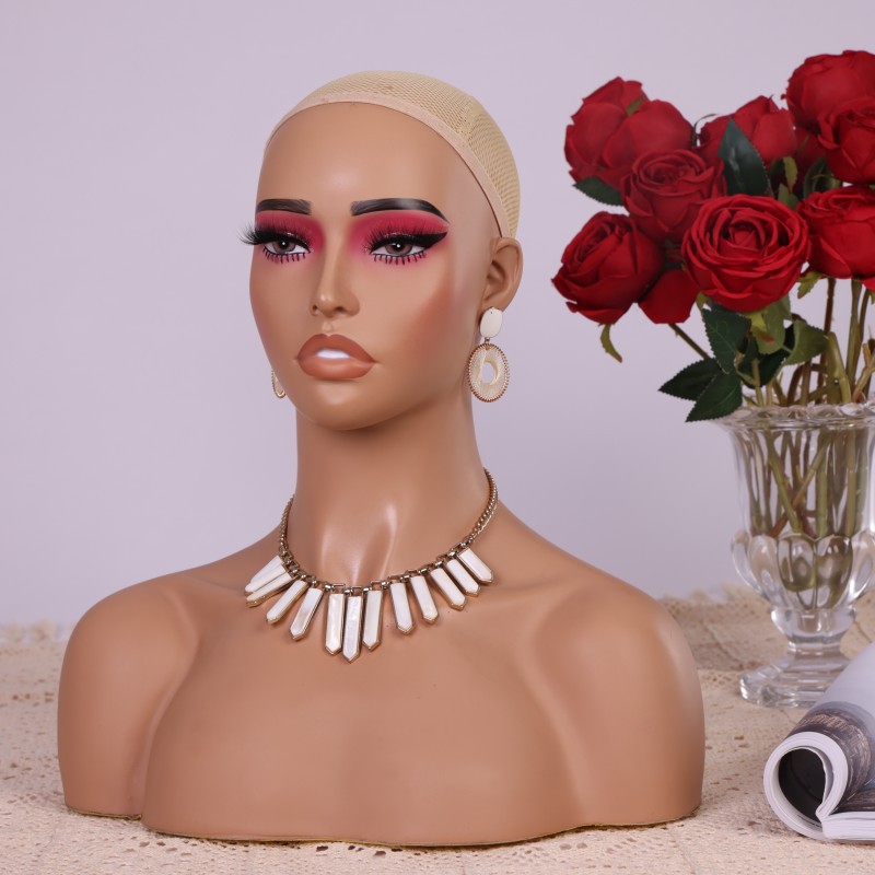 Cabeça de Manequim de PVC (Mei - Body Jewelry Store avaliação e preço