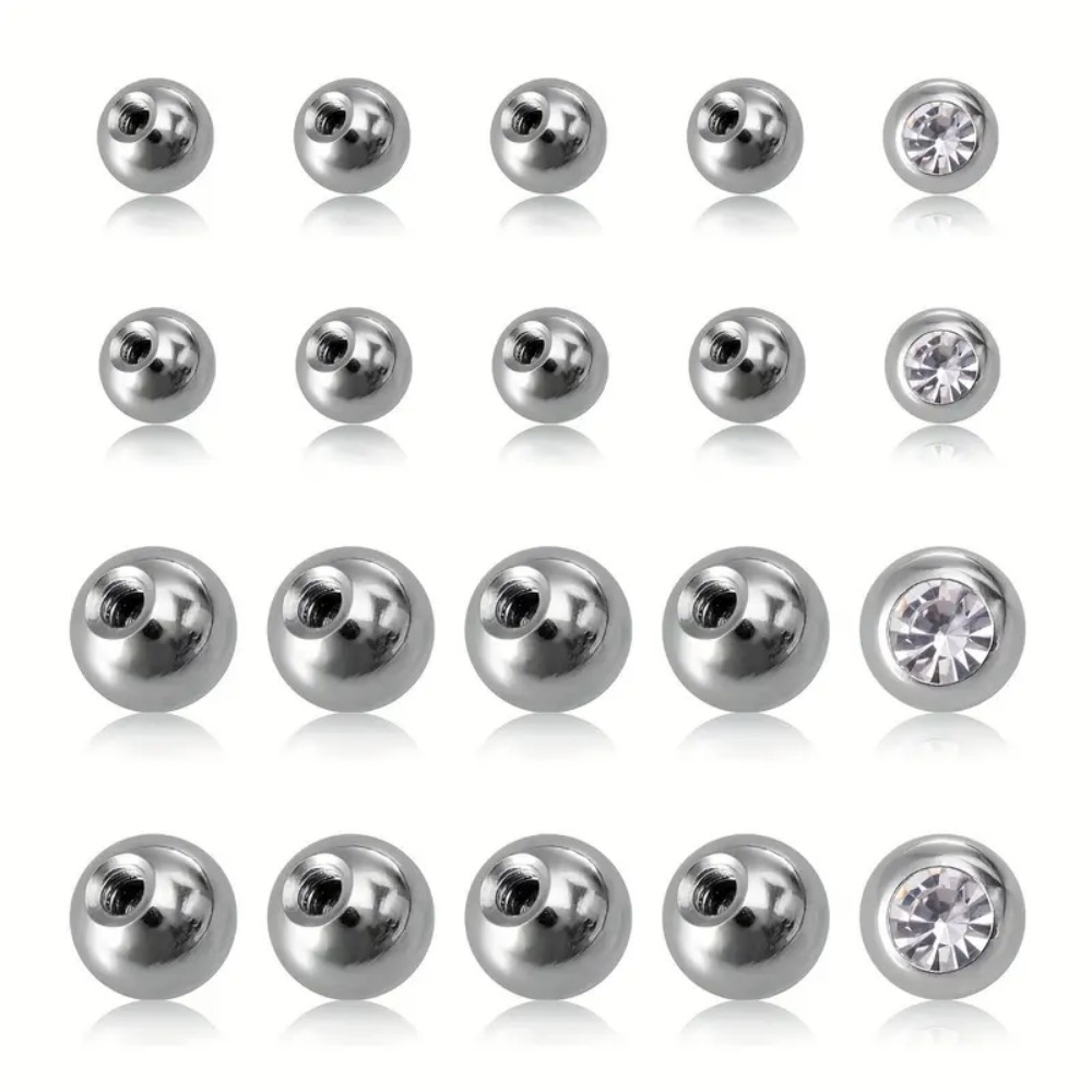 10 pçs bolas de piercing 3mm 5 - Body Jewelry Store avaliação e preço