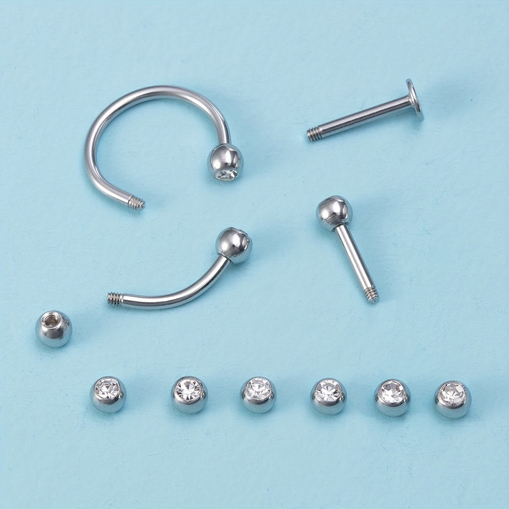 10 pçs bolas de piercing 3mm 5 - Body Jewelry Store avaliação e preço