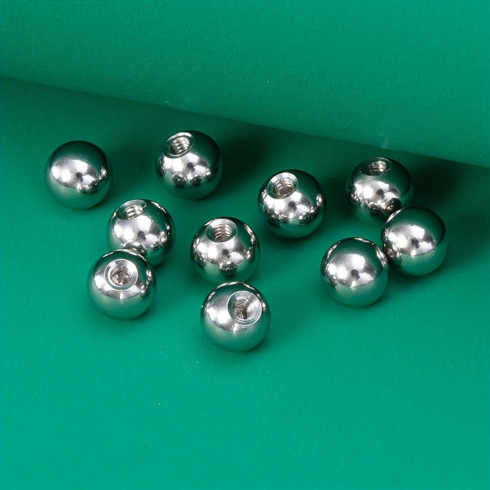 10 pçs bolas de piercing 3mm 5 - Body Jewelry Store avaliação e preço