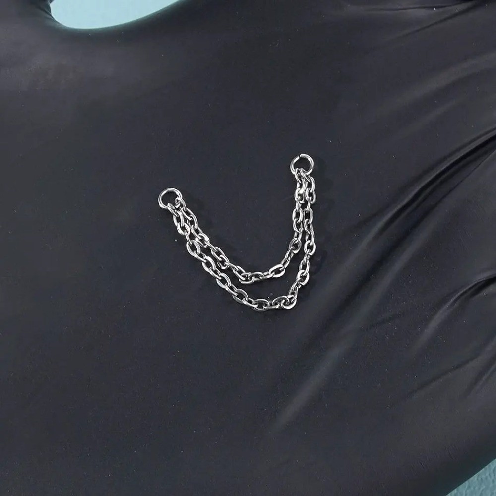 Corrente de Titânio para Nariz - Body Jewelry Ear avaliação e preço