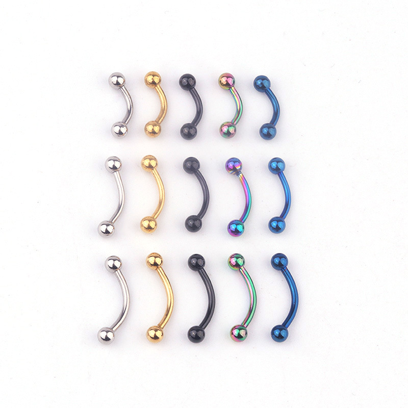 5 peças/lote 16G Aço Inoxidáve - Body Jewelry Ear avaliação e preço
