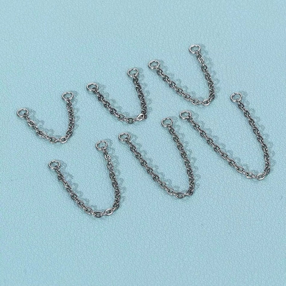 Corrente de Titânio para Nariz - Body Jewelry Ear avaliação e preço