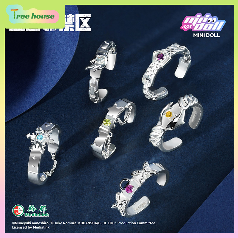 Minidoll Blue Lock Anime Ring  - Body Jewelry Organizer avaliação e preço