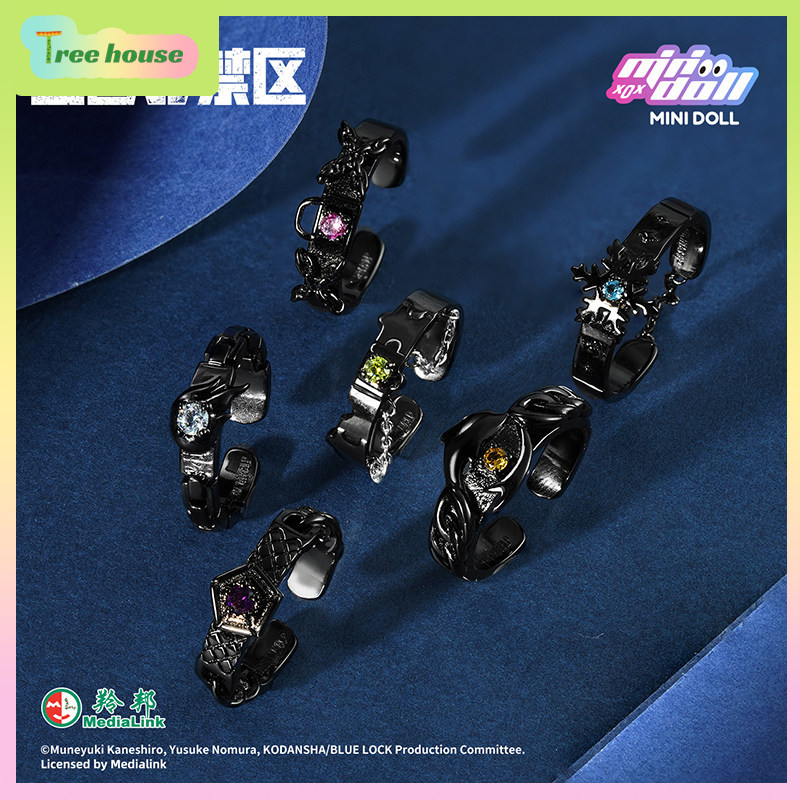Minidoll Blue Lock Anime Ring  - Body Jewelry Organizer avaliação e preço