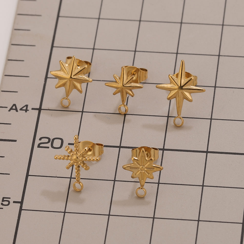 6 Peças de Brincos de Estrela  - Body Jewelry Tool avaliação e preço