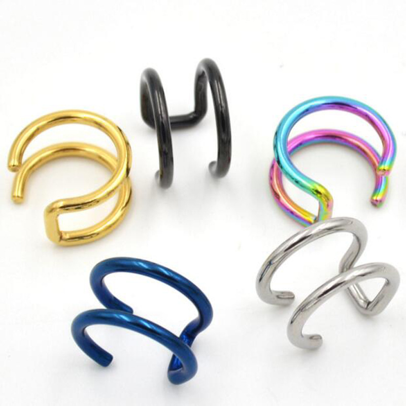 2 Peças de Brincos de Pressão  - Body Jewelry Ear avaliação e preço