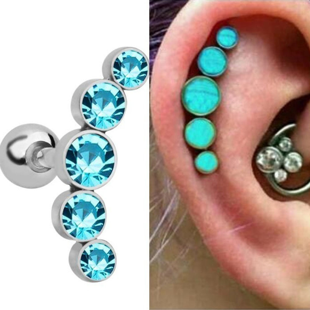 1 Peça Brinco de Barra de Aço  - Body Jewelry Ear avaliação e preço