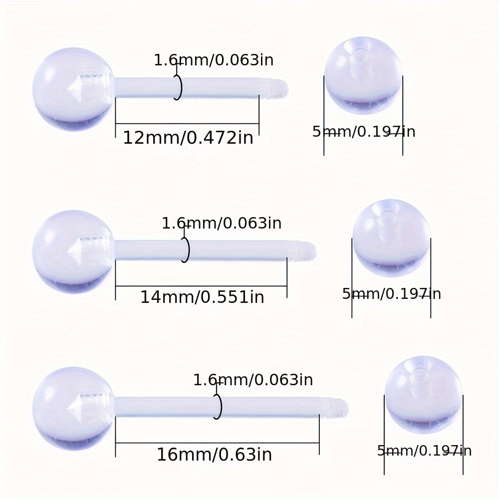 3 pçs/set (cada tamanho 1 pc)  - Body Jewelry Store avaliação e preço