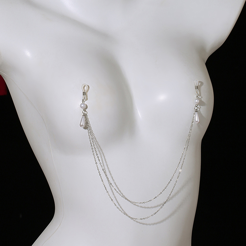 Corrente de Peito Sexy de Meta - Body Jewelry Charms avaliação e preço