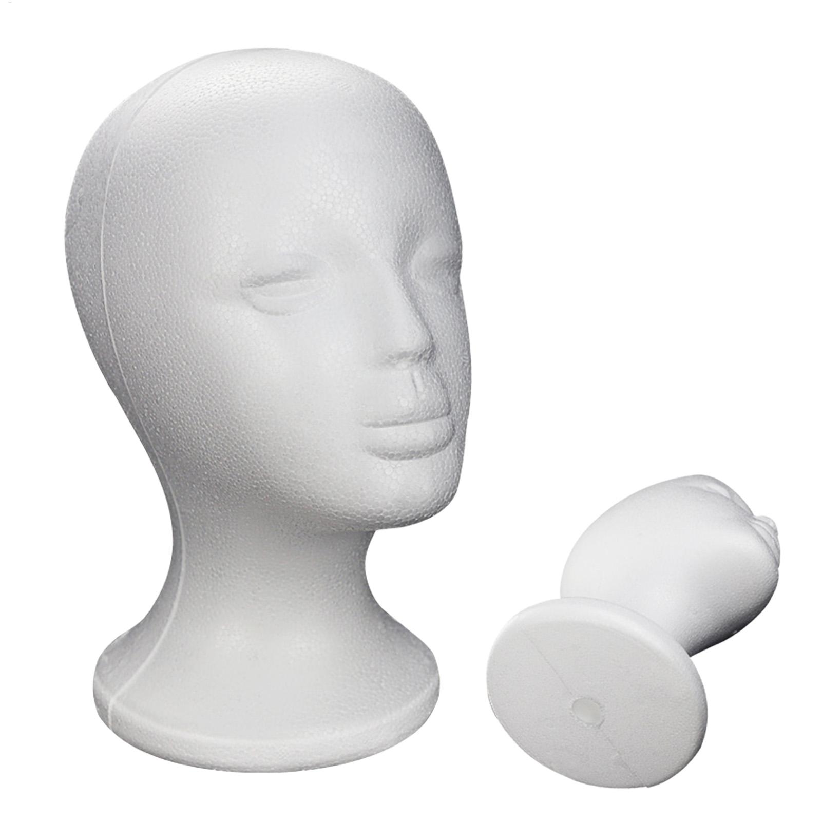 Cabeça de manequim de espuma f - Body Jewelry Store avaliação e preço