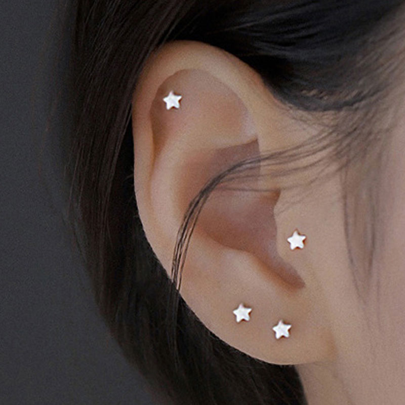 Mini brincos de aço inoxidável - Body Jewelry Flat Back avaliação e preço