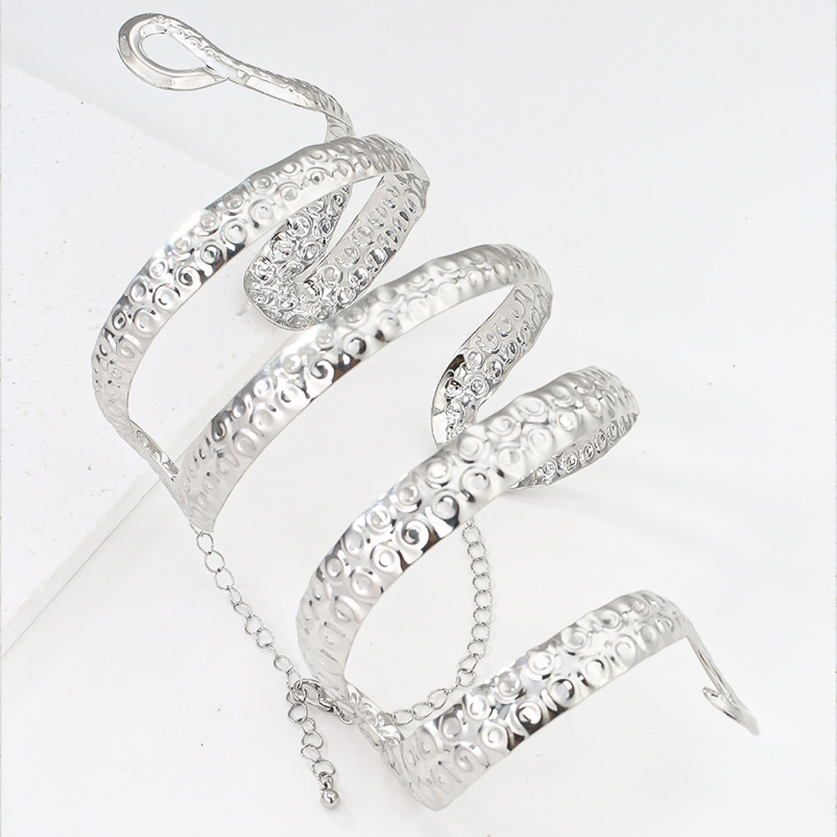 Punho de braço de cobra de lig - Body Jewelry High End avaliação e preço